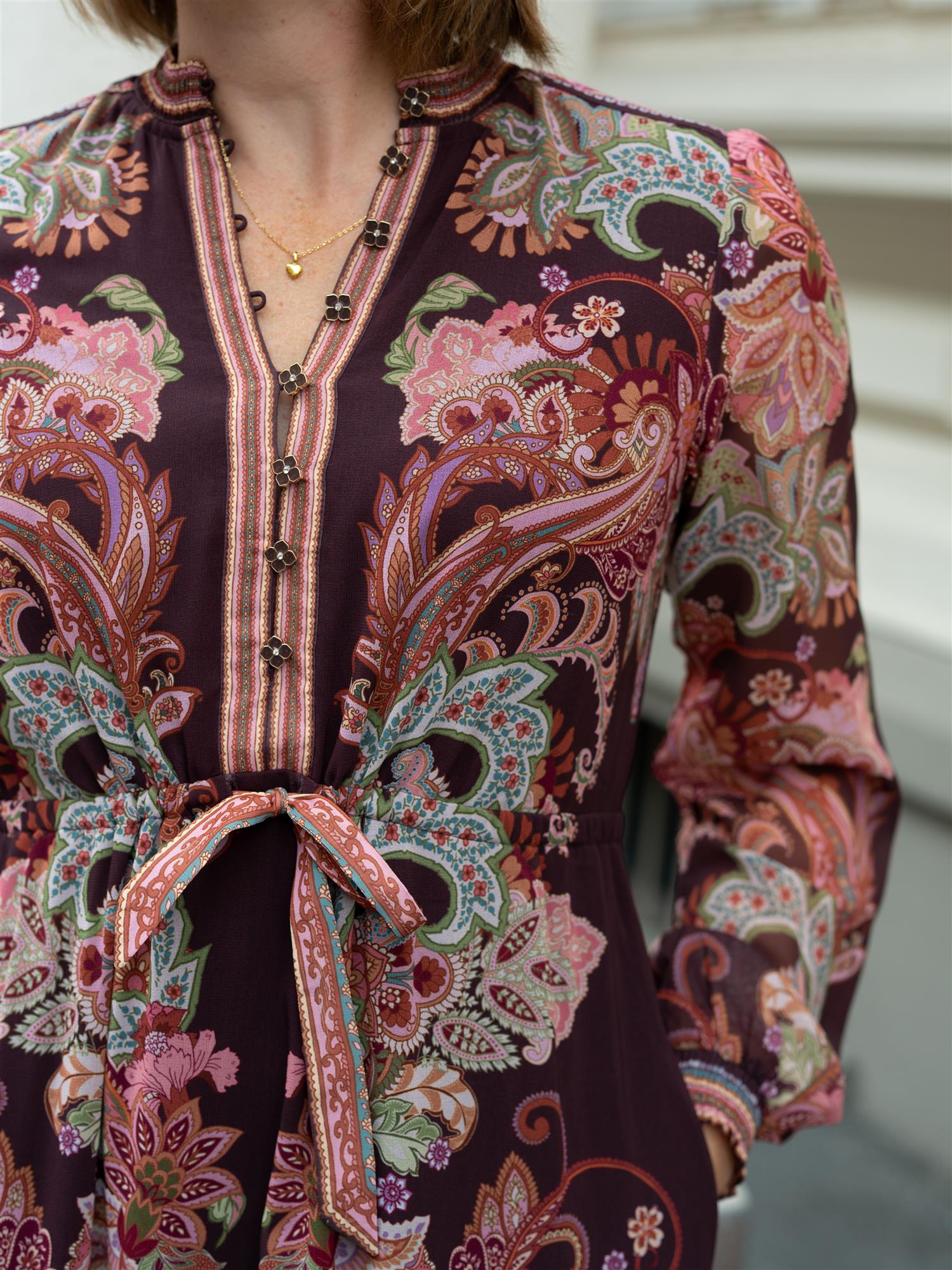 Isolde Dress Wine