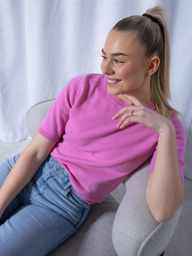 Dear Dharma Marthe Tee Pink