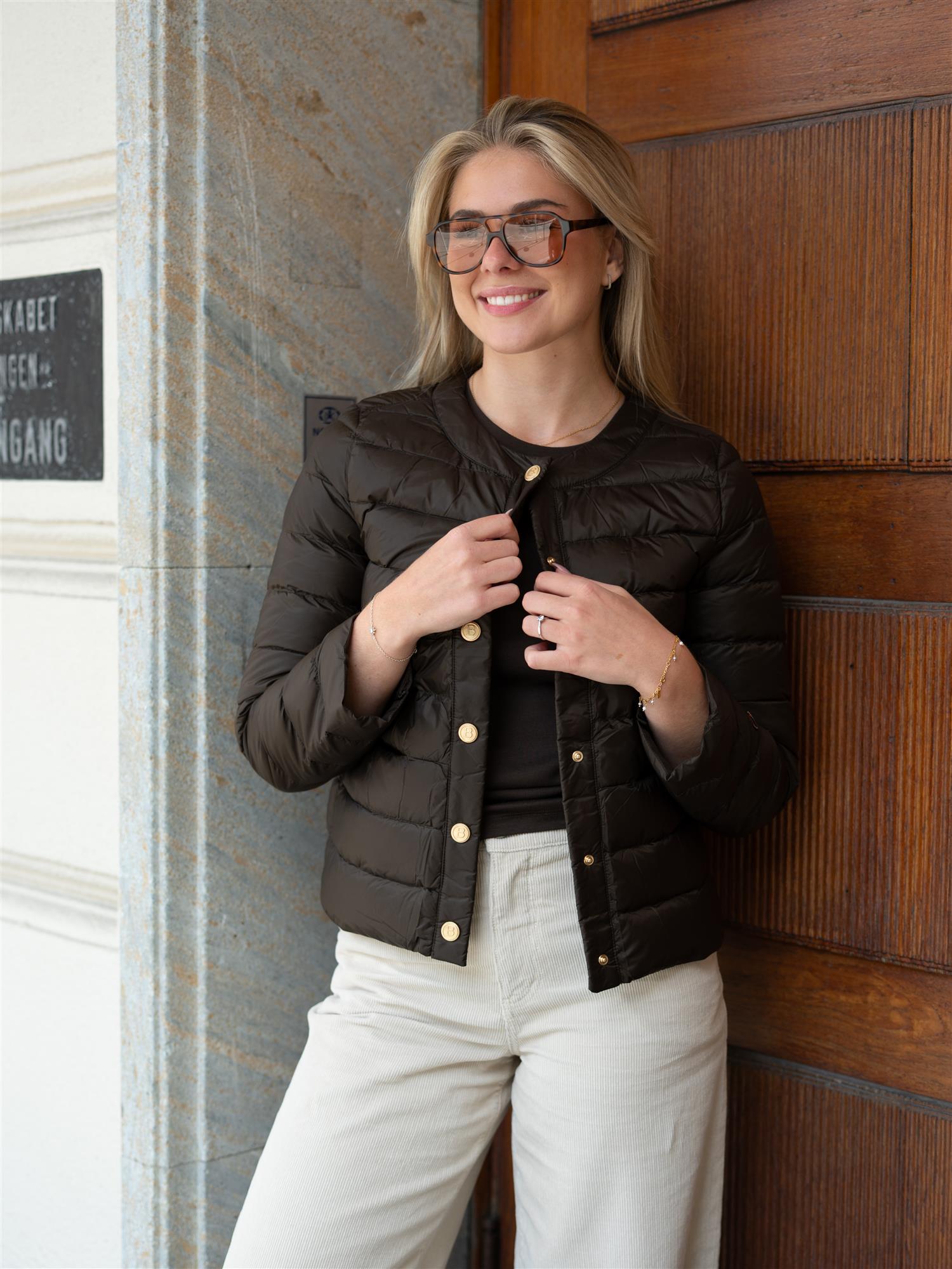 Indiana Down Jacket Brown