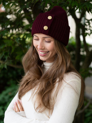 Busnel Roya Beanie Bordeaux