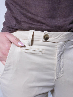 Pieszak Anika Support Chino Vanilla White