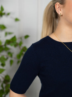 Dear Dharma Marthe Tee Navy