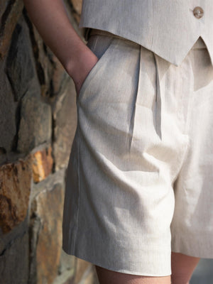 Camilla Pihl Daria Shorts Light Sand