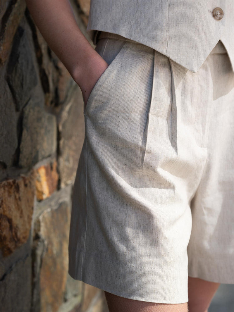 Camilla Pihl Daria Shorts Light Sand