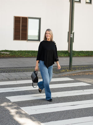 Busnel Randy Poncho Black