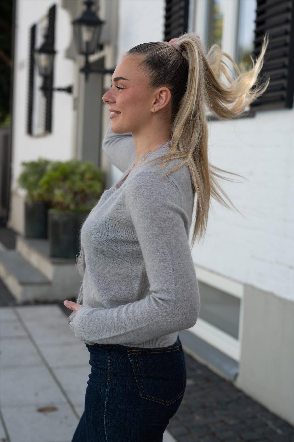 Mmhelmi Lace Knit Cardigan