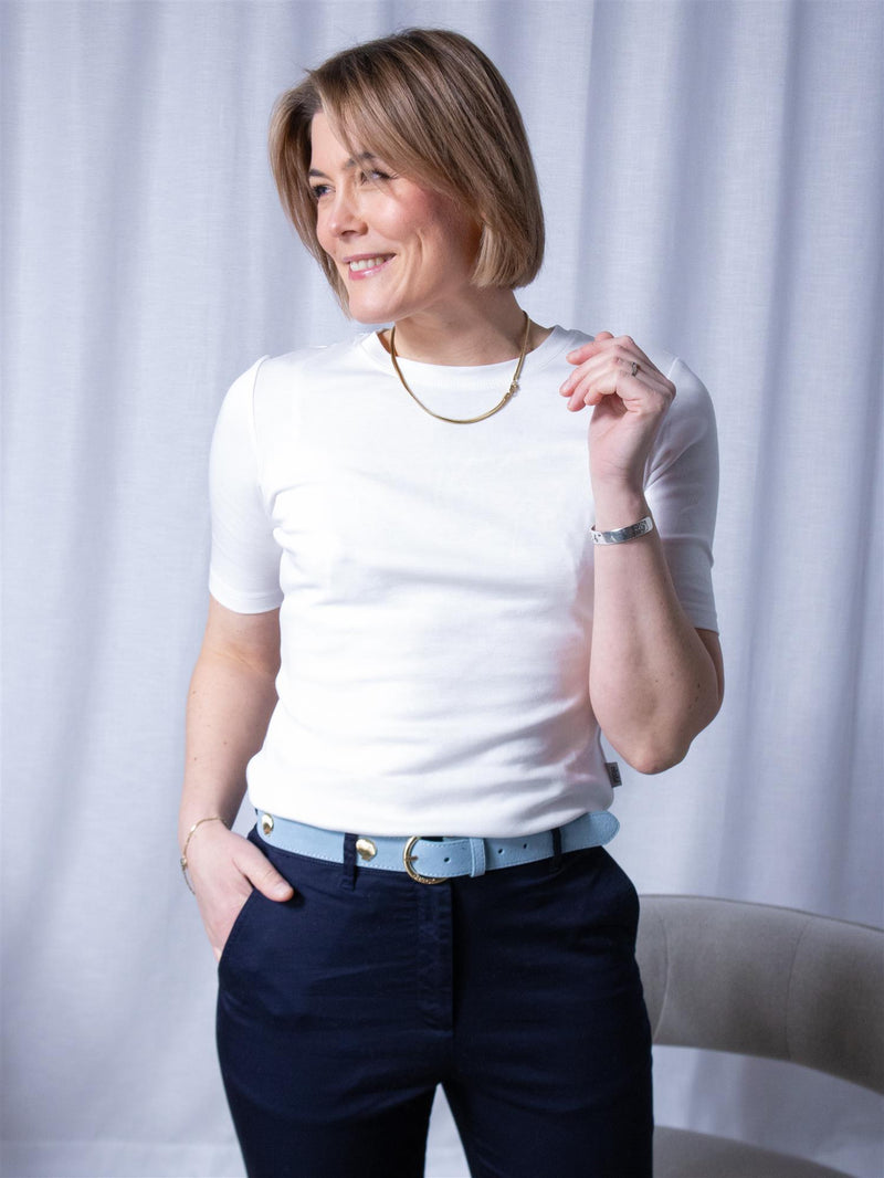 Fabienne Chapot Studded Shell Belt