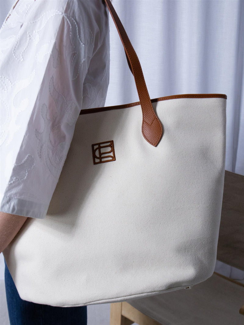 Camilla Pihl Canvas Tote Bag Brown