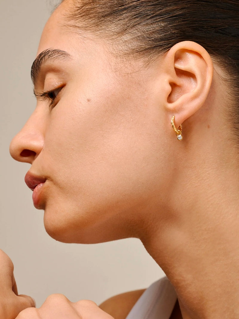 Enamel Belle Hoops