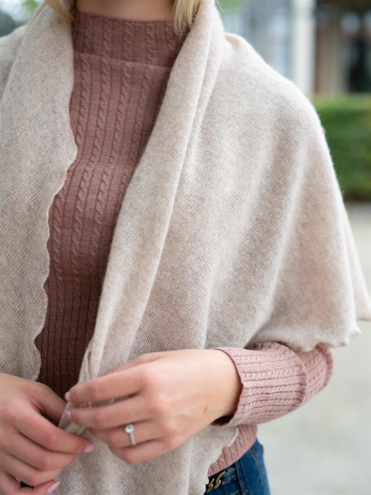Triangle Scarf Sand