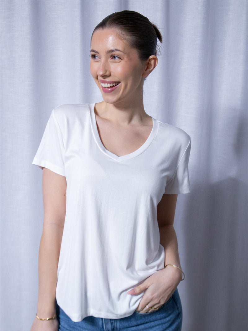 Riccovero Favorit Tee White