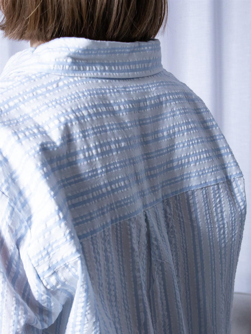 Camilla Pihl Bibi Crepe Shirt Light Blue