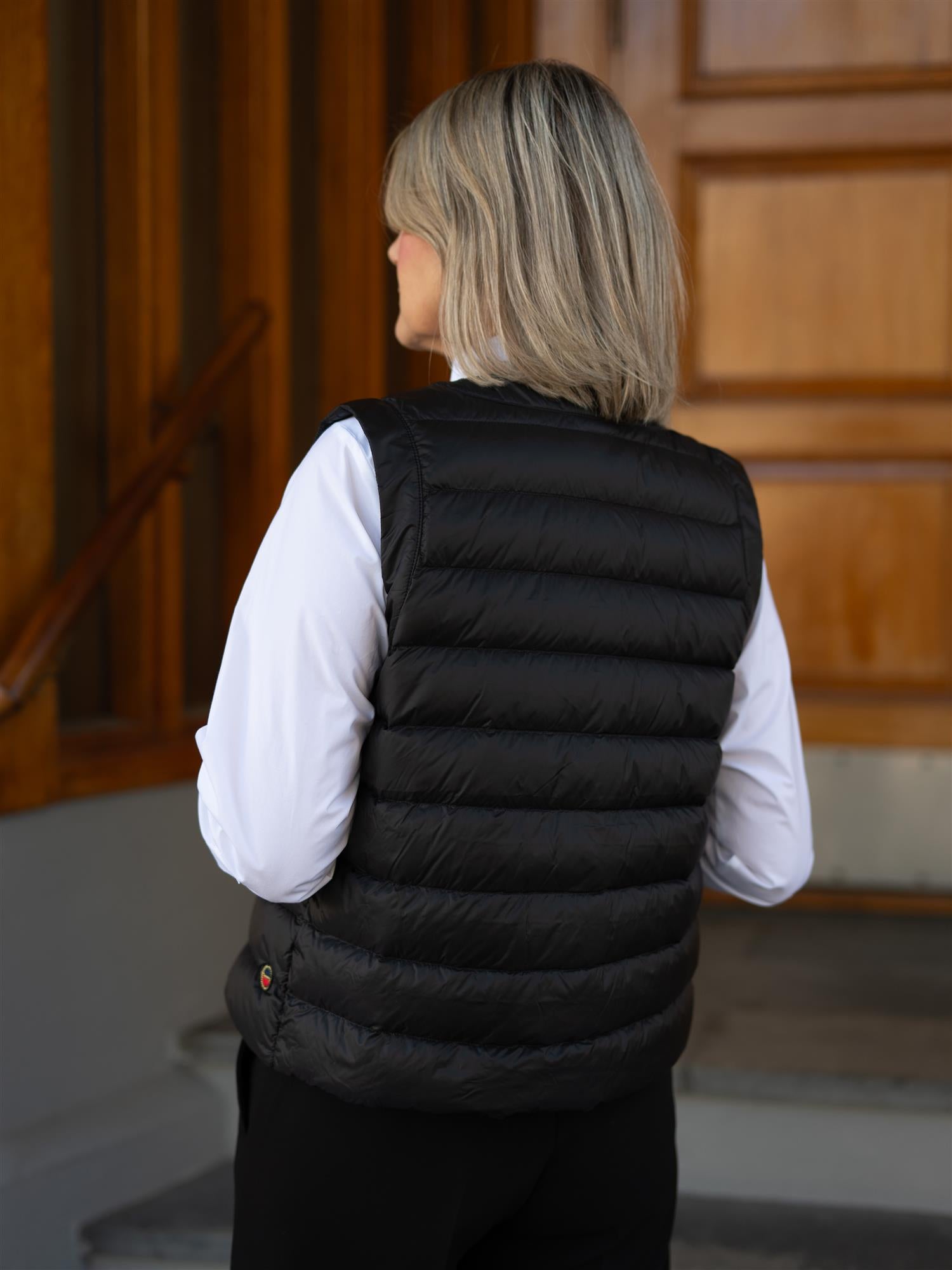 Ina Down Vest Black