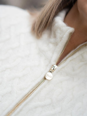 Ella&il Lene Alpaca Cardigan Ivory