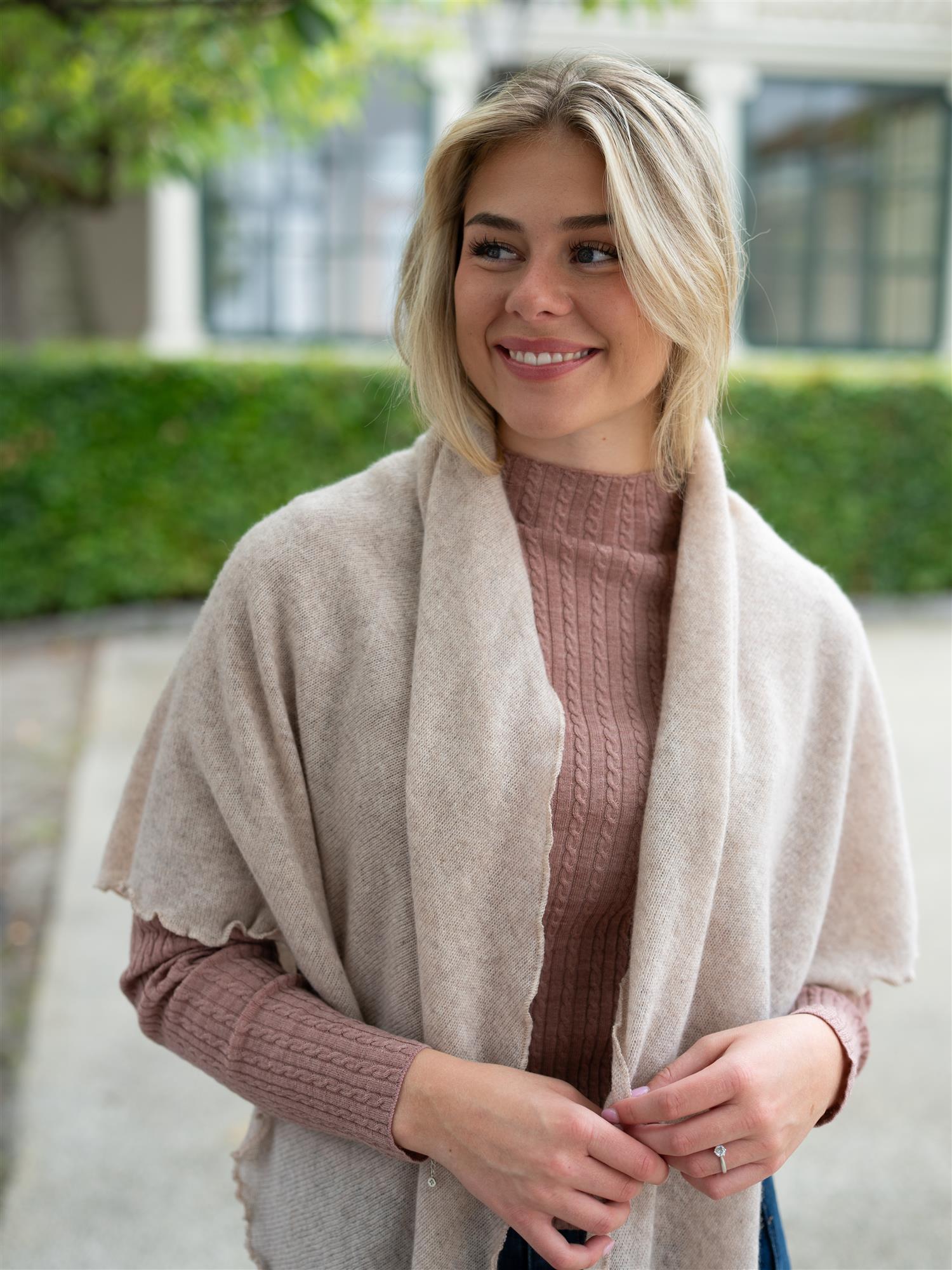 Triangle Scarf Sand