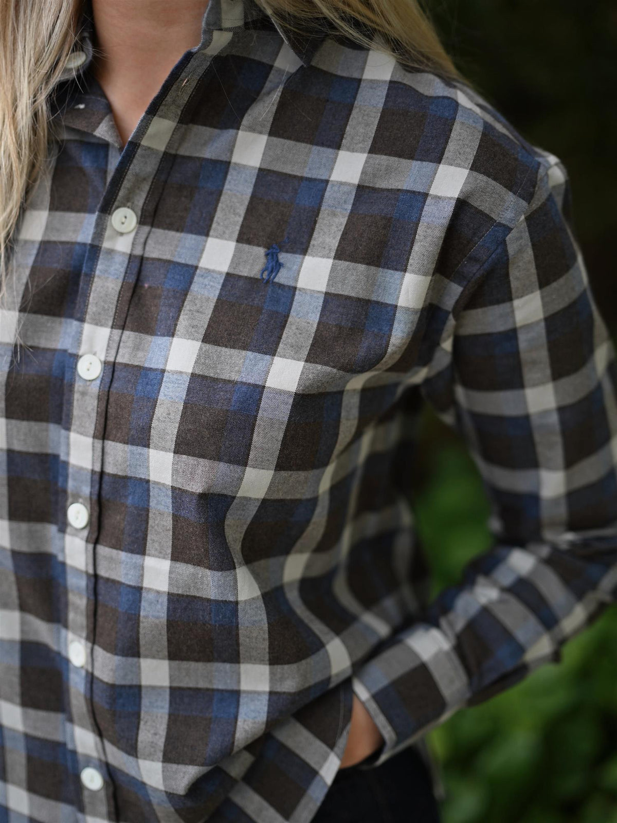 Woven-Shirt Brun