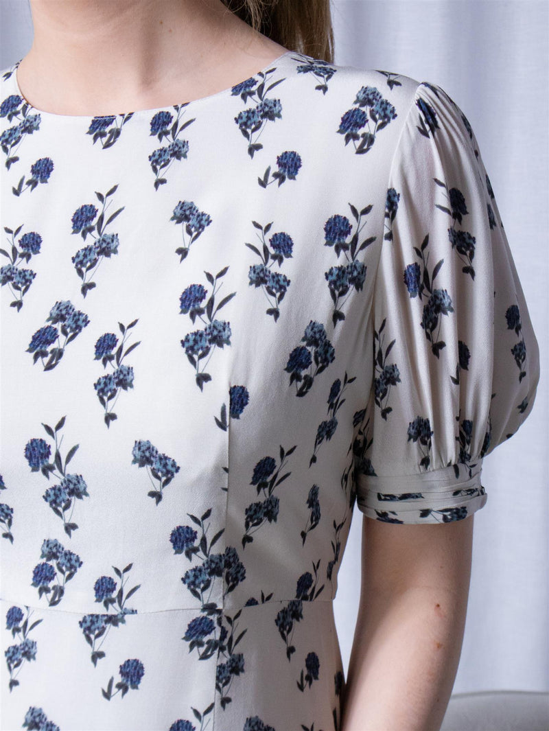Camilla Pihl Allegra Dress Cream Hortensia