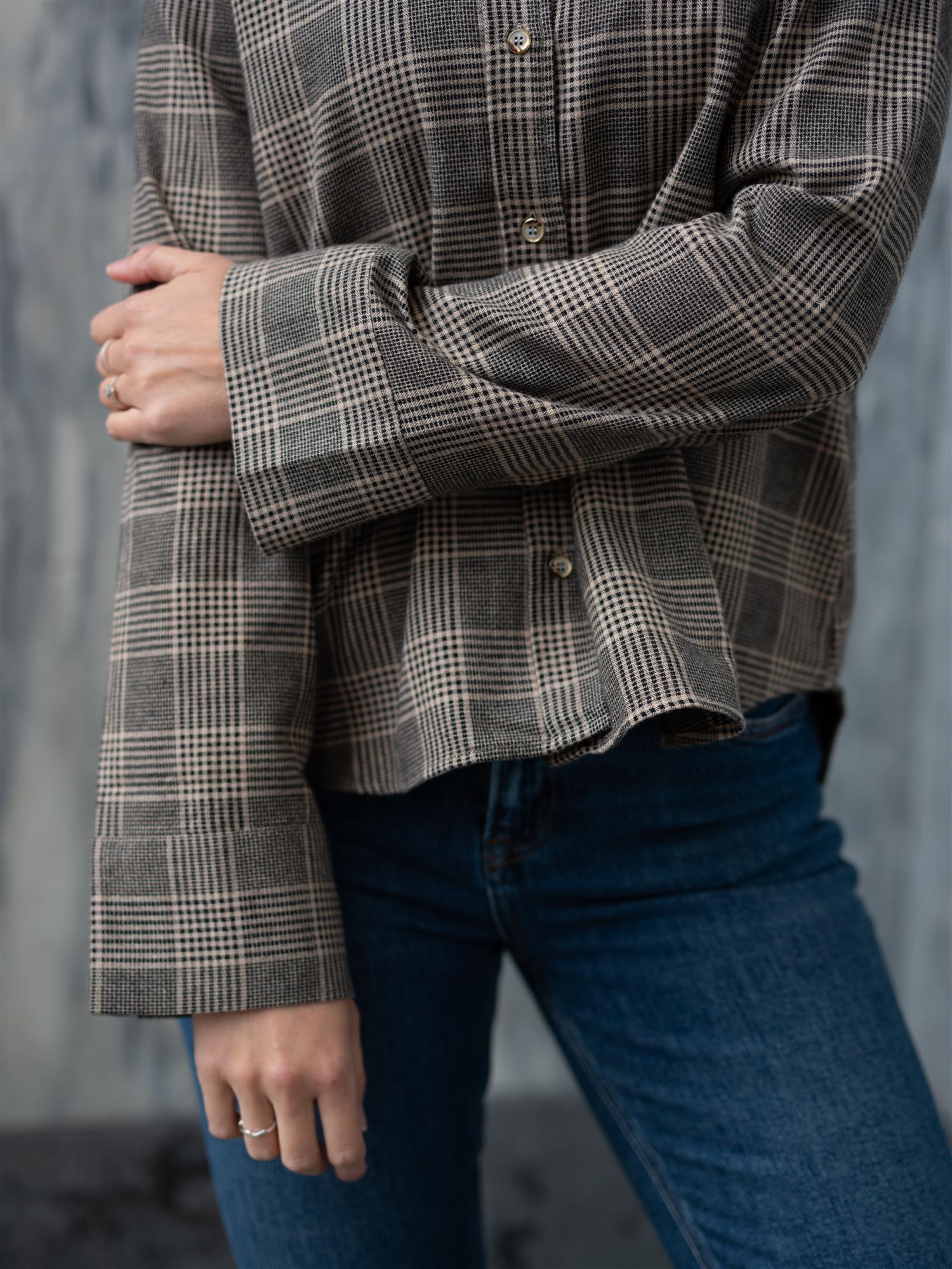 MMAyen Princ Check Shirt