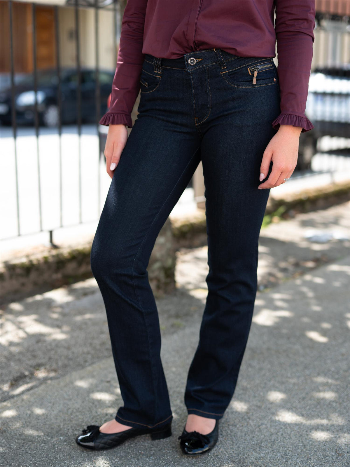 Mos Mosh Carla Naomi Deluxe Jeans Dark Blue