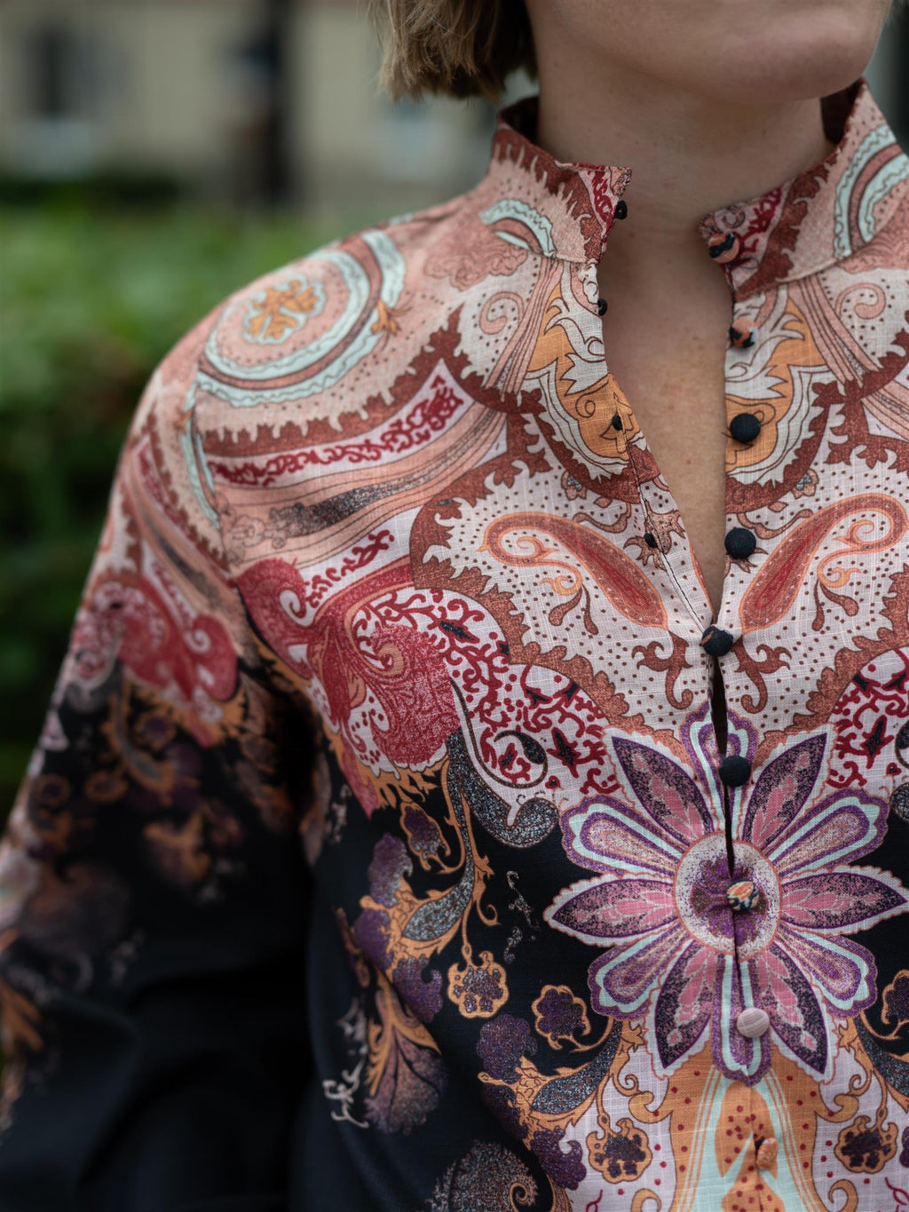Choklate Paris Frime Blouse Black