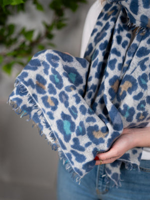 Mala Alisha Scarf Simba Blue