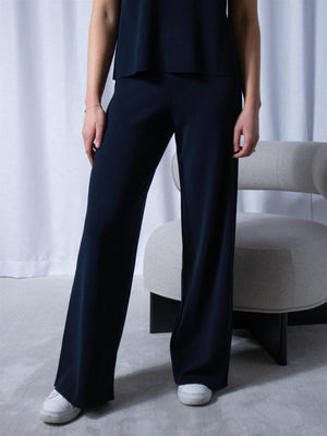 Stenströms Jupiter Pant Knit Navy