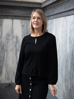 Busnel Esme Top Black