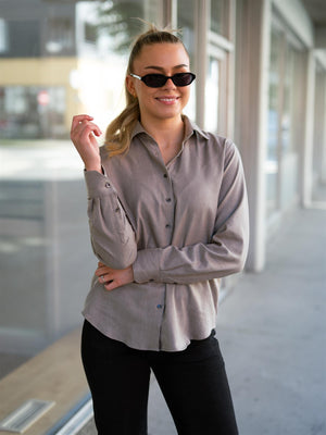 Stenströms Siri Shirt Light Brown