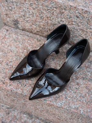 Camilla Pihl Java Pumps Dark Brown