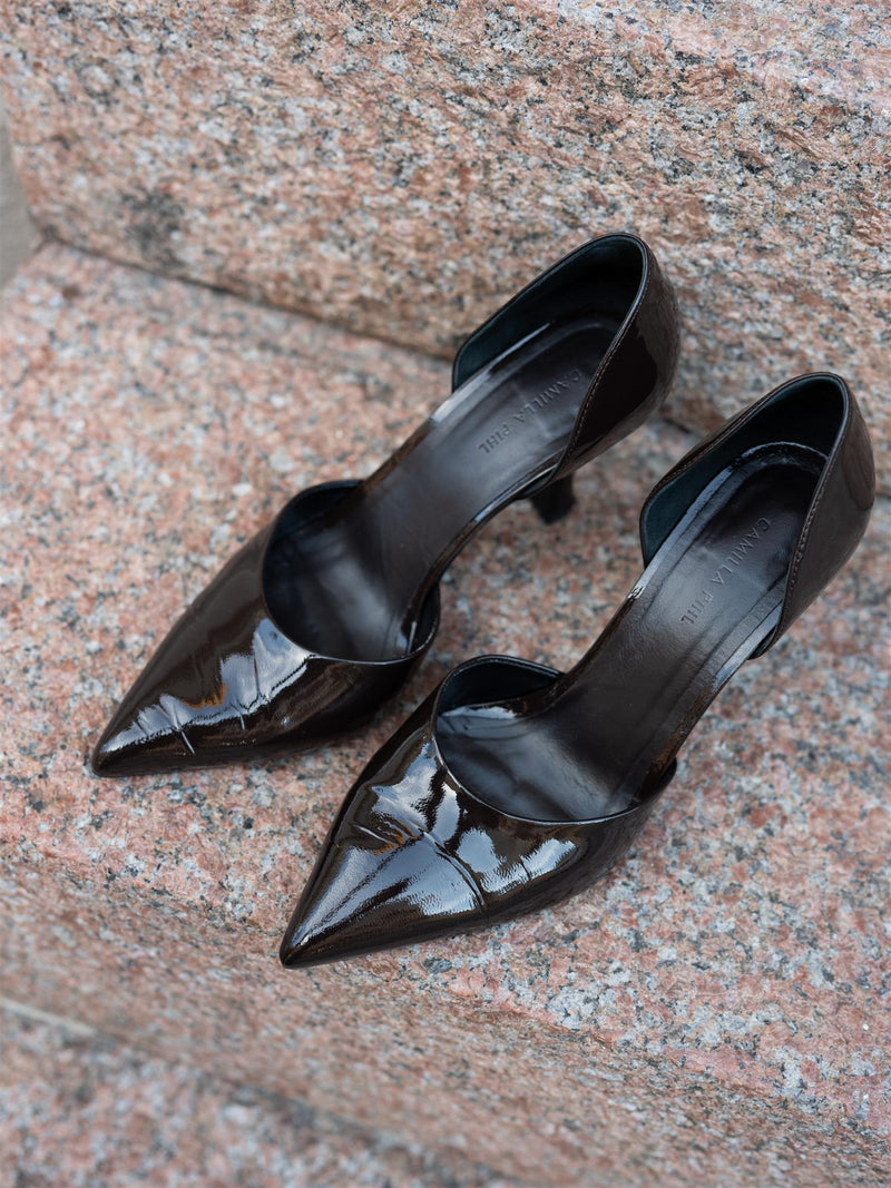Camilla Pihl Java Pumps Dark Brown