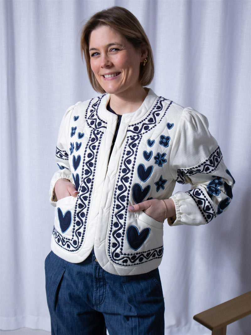 Fabienne Chapot Simon Padded Jacket Warm White