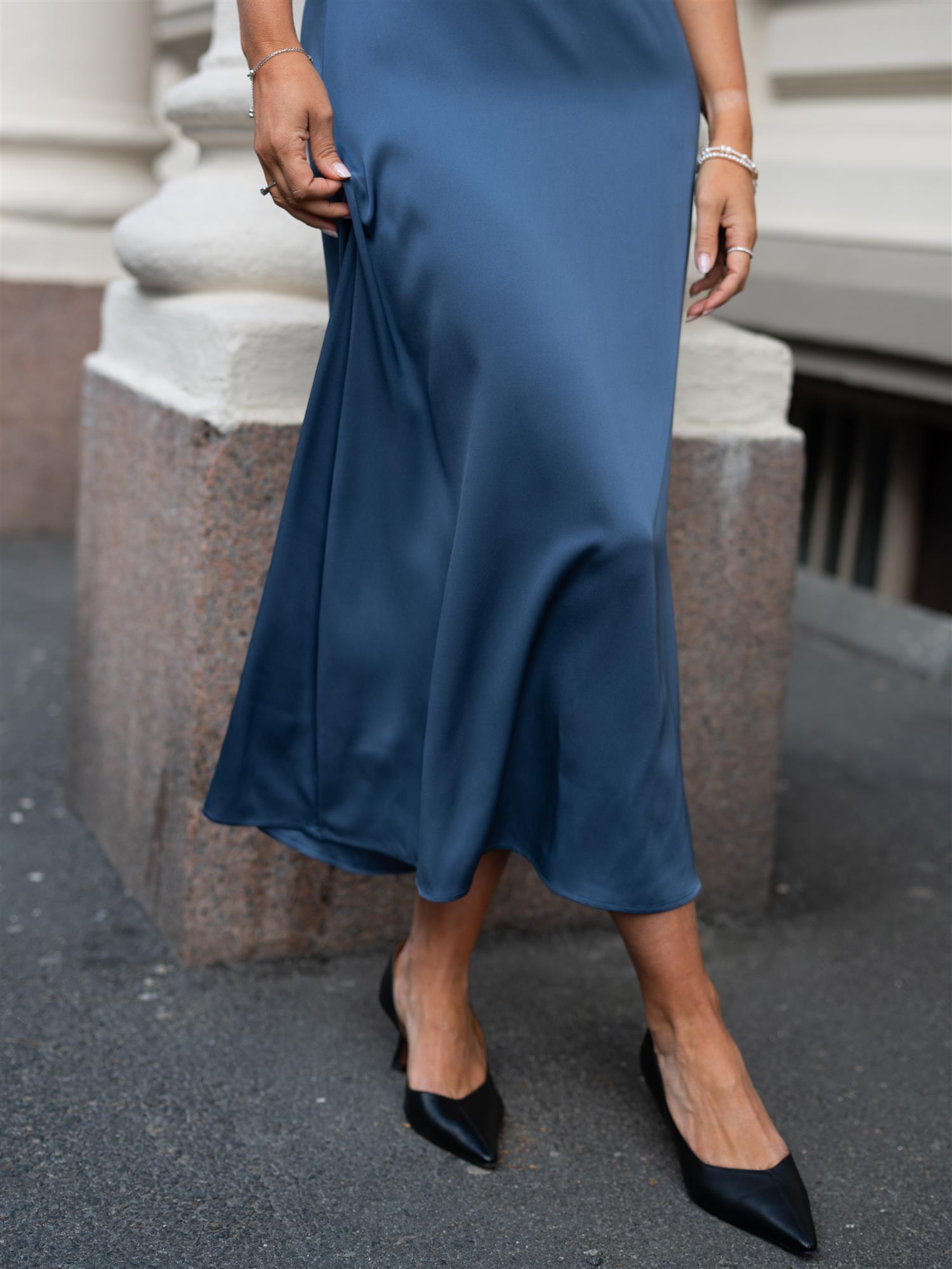 Jessa Dress Dark Blue