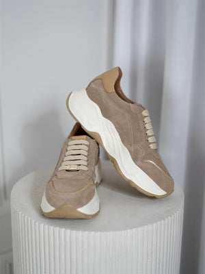 Laura Bellariva Velour Papyro 2-Metal Gold