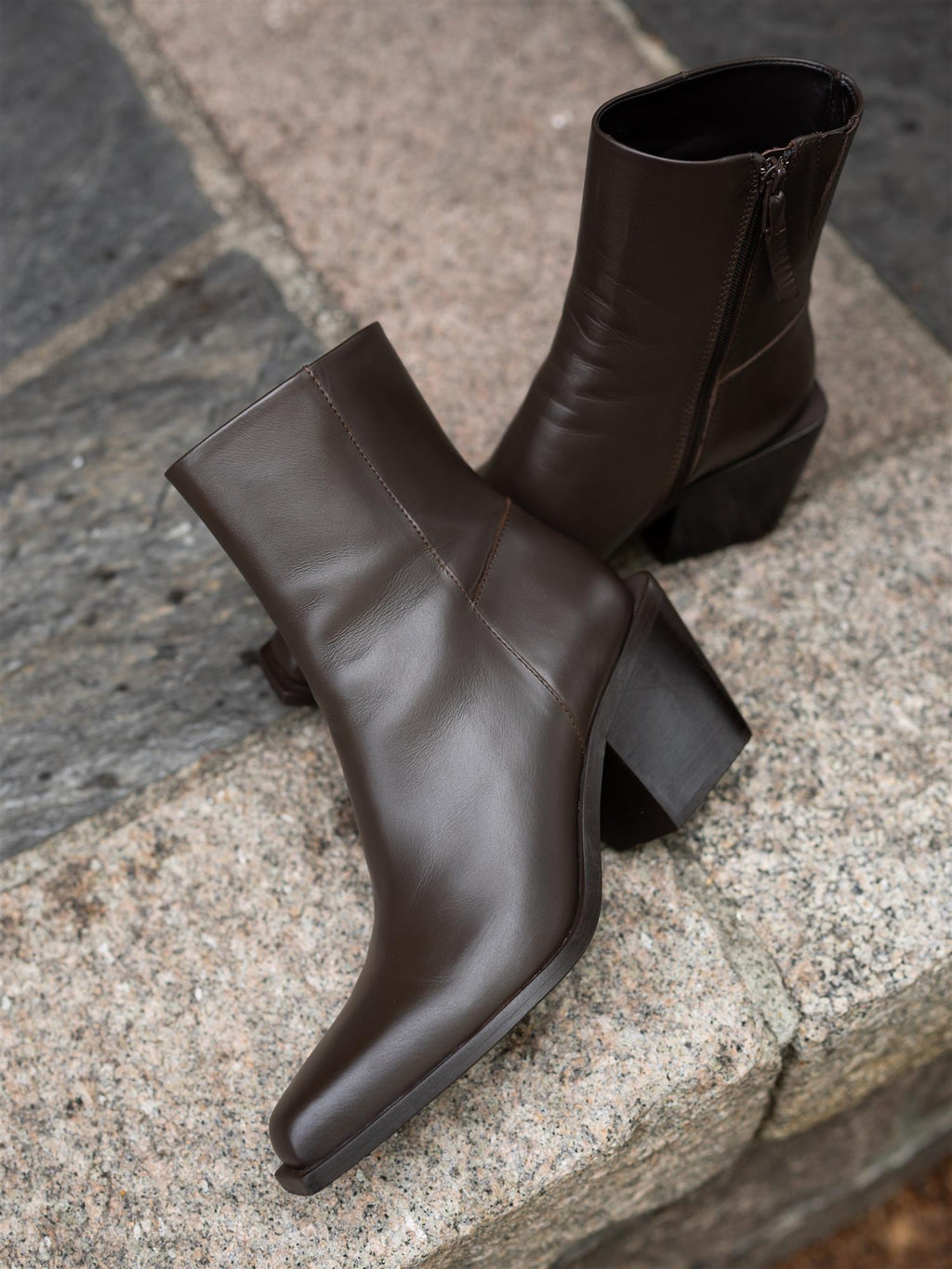 Camilla Pihl Jaxie Boot Dark Brown