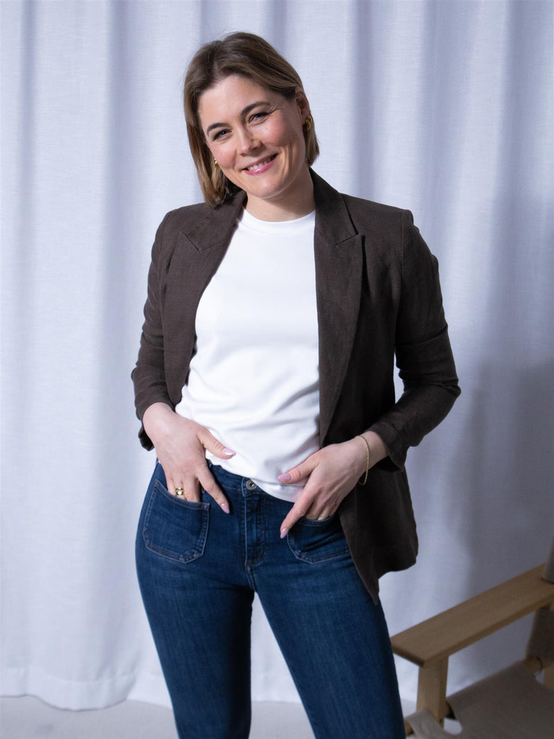 Stenströms Elisabeth Jacket Dark Brown