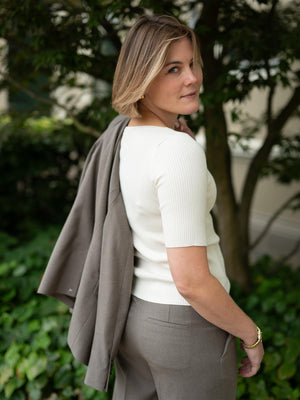 Max Mara Waser Ivory