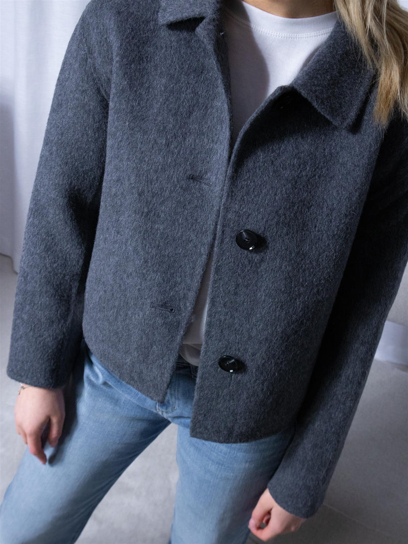 Camilla Pihl Adara Jacket Dark Grey Mel