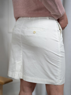 Gant Chino Skirt Eggshell