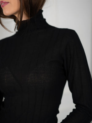 Christian Aks Dina Merino Knit Black