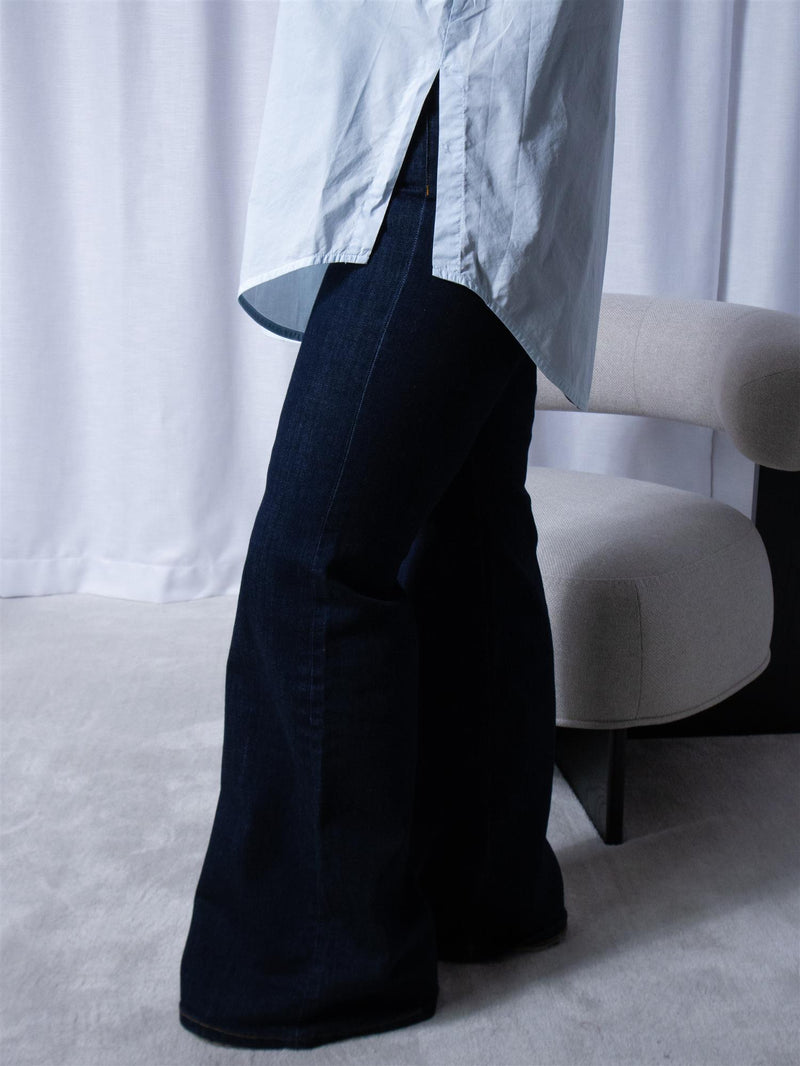 Bitte Kai Rand Core Cotton Shirt Cool Blue