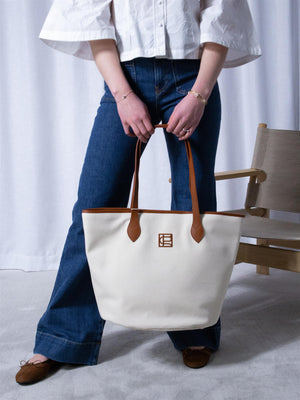 Camilla Pihl Canvas Tote Bag Brown