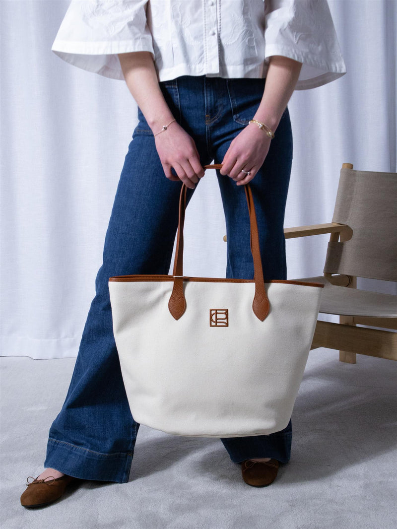 Camilla Pihl Canvas Tote Bag Brown