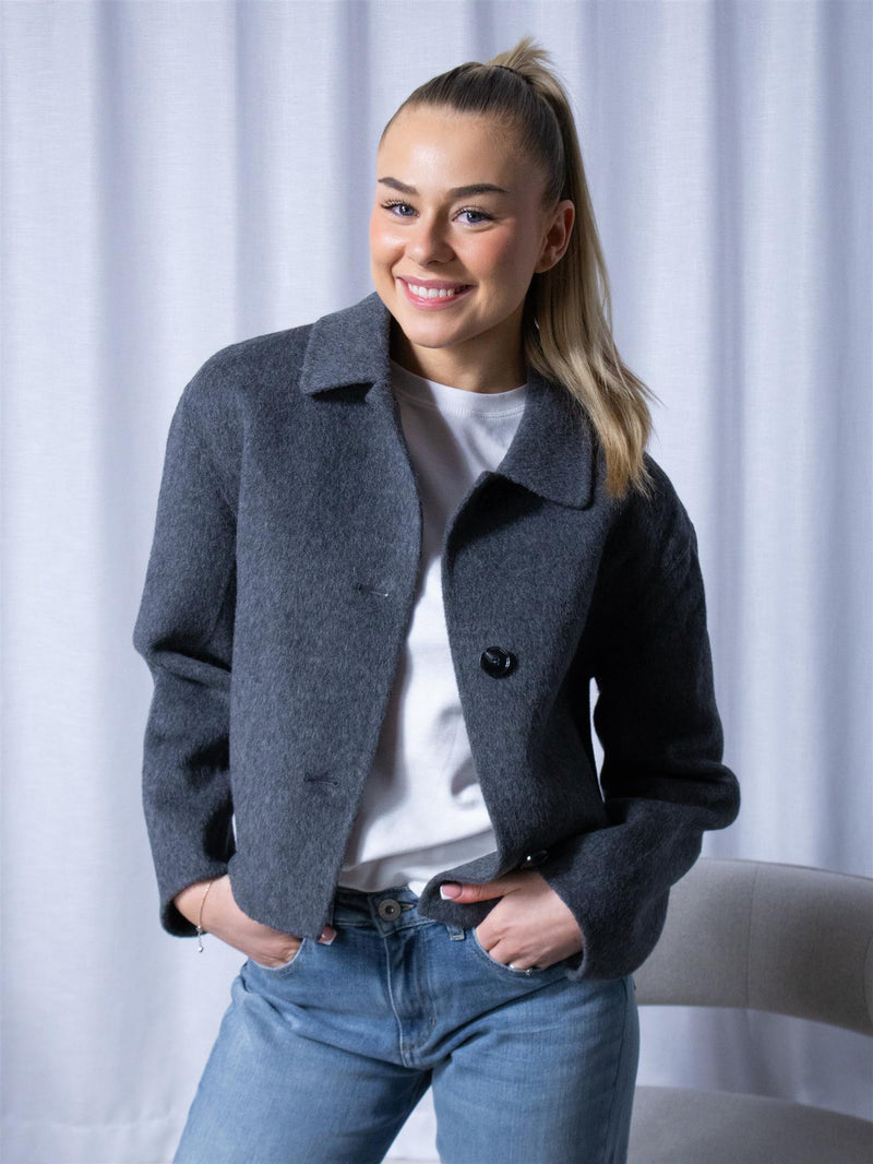 Camilla Pihl Adara Jacket Dark Grey Mel