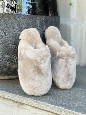 Camilla Pihl Cozy Slippers Taupe