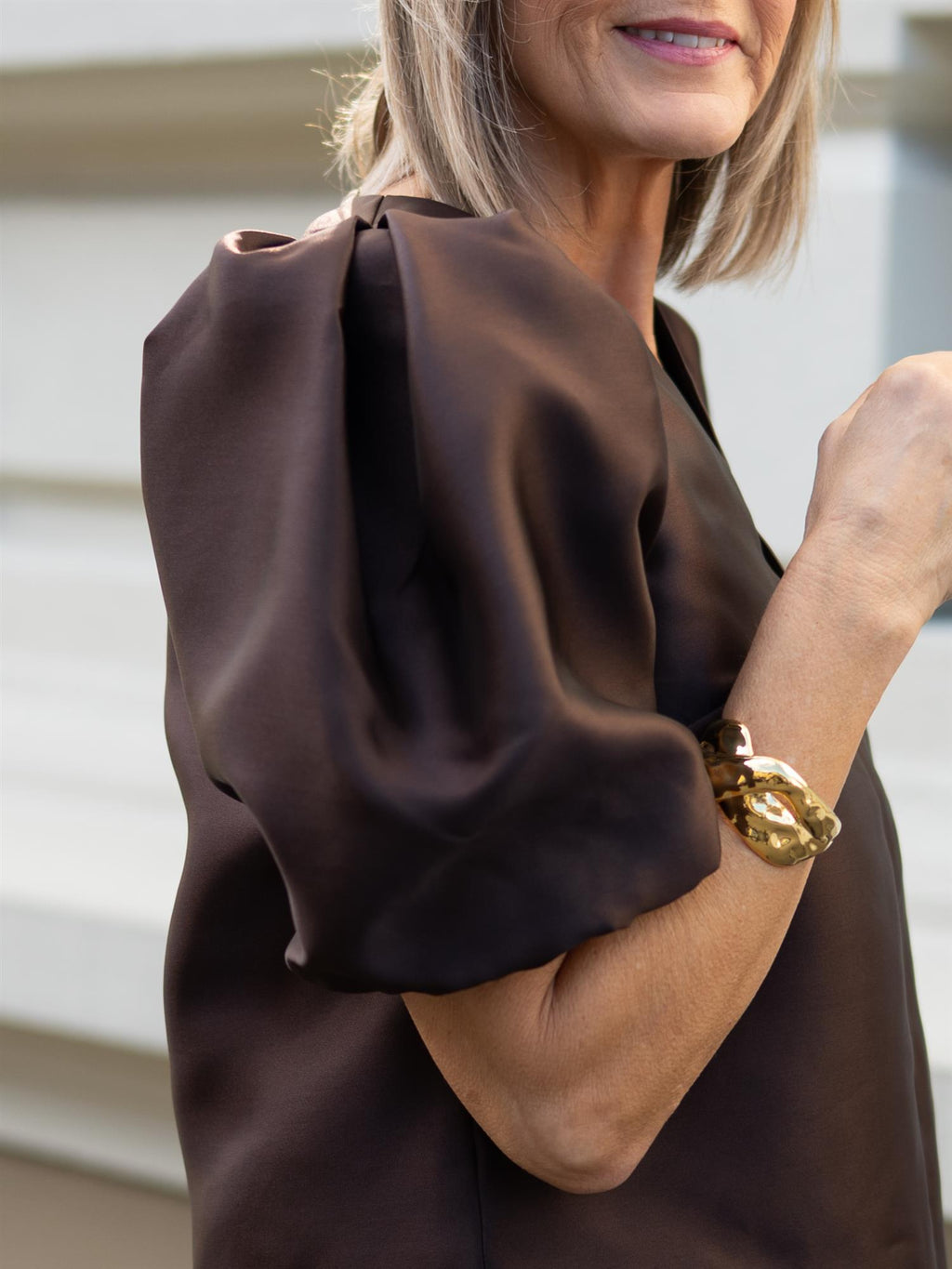 Camilla Pihl Maeve Blouse Dark Brown