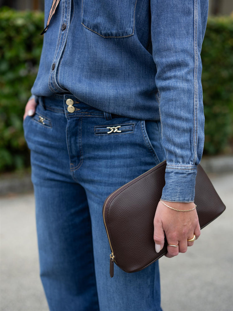 Mos Mosh Candia Peach Jeans Dark Blue