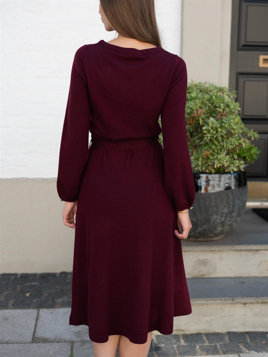 Busnel Eden Dress Bordeaux