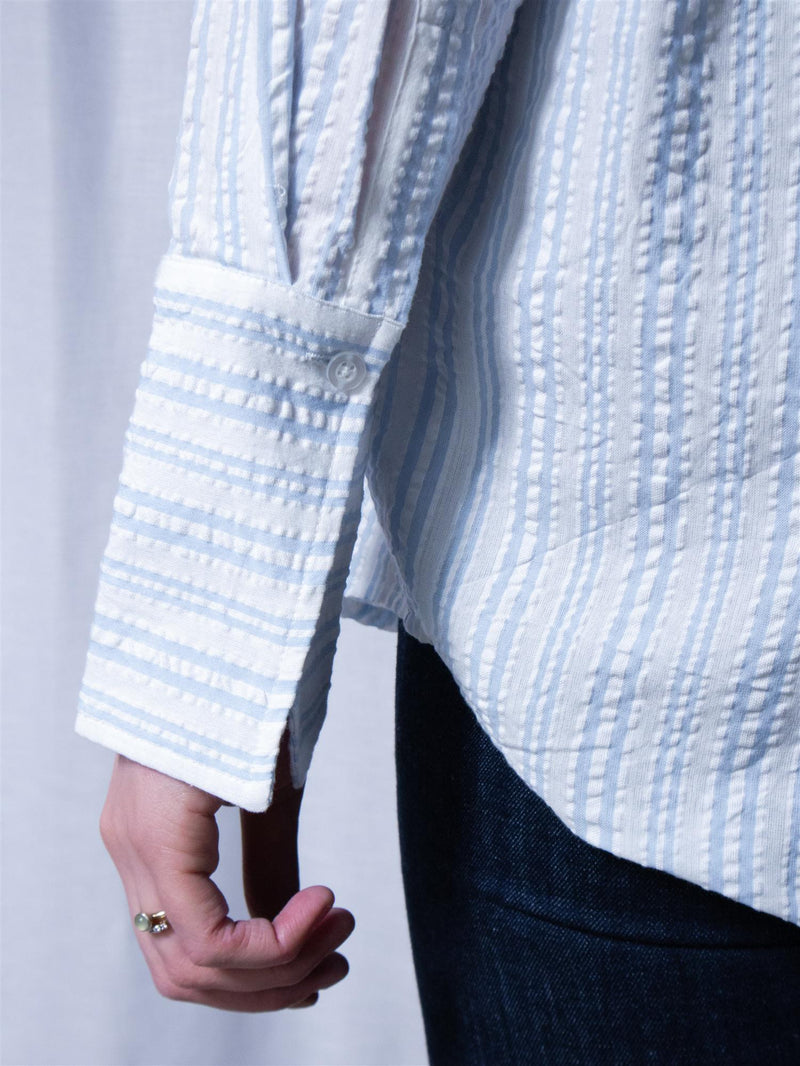 Camilla Pihl Bibi Crepe Shirt Light Blue