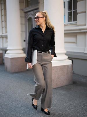 Stenströms Karola Shirt Black