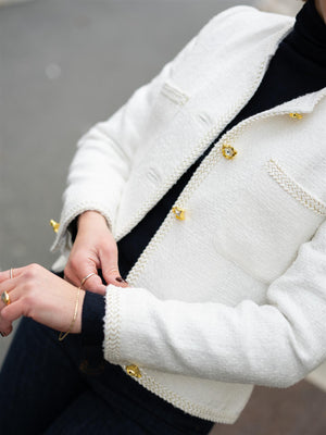 Janne Formoe Jetsetjakka Benhvit